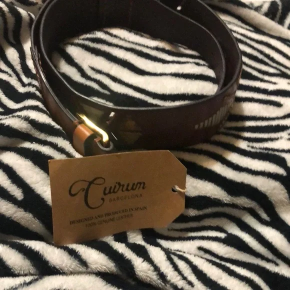 cuirum | Accessories | Nwt Cuirum Barcelona Leather Belt  display picture 2